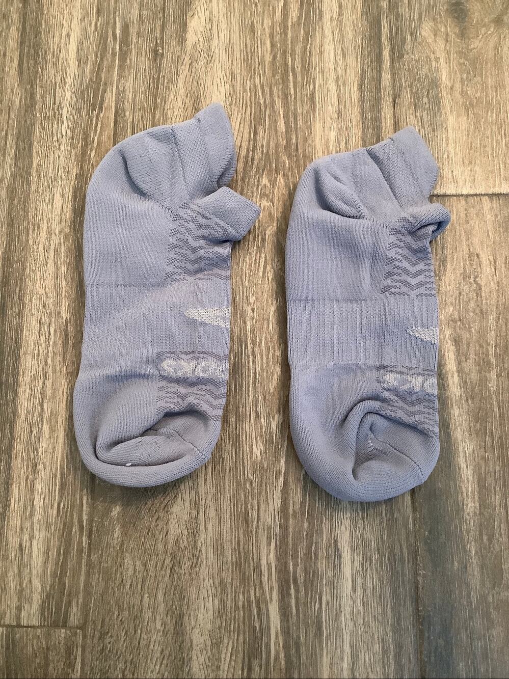 Brooks Unisex MD Asphalt Run-In No Show Sock Active Performance Athleisure A17-5